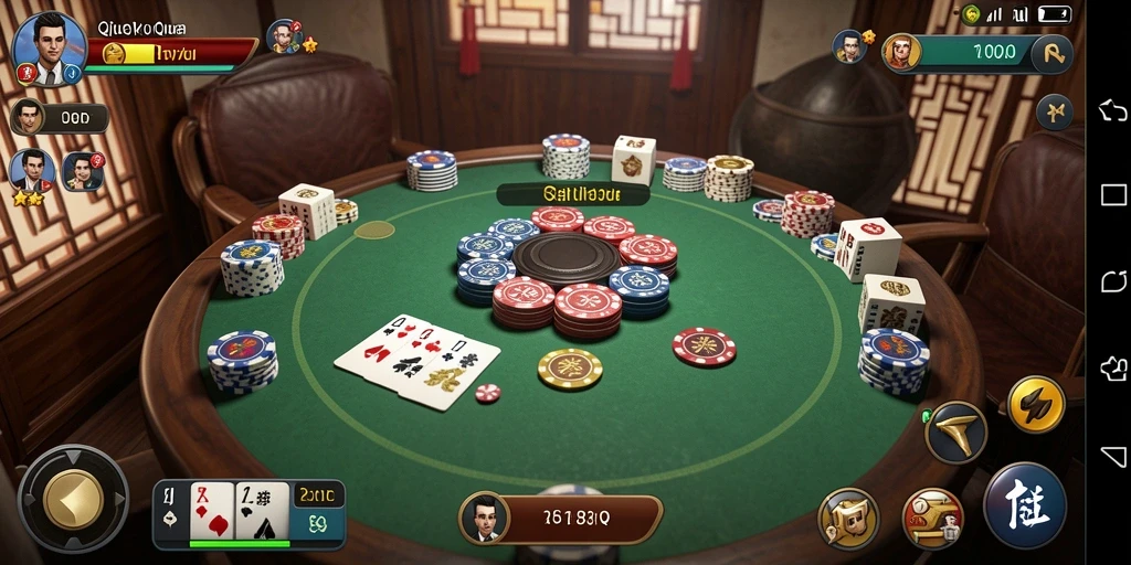 Tampilan gameplay QiuQiu yang menarik di IDRRP.
