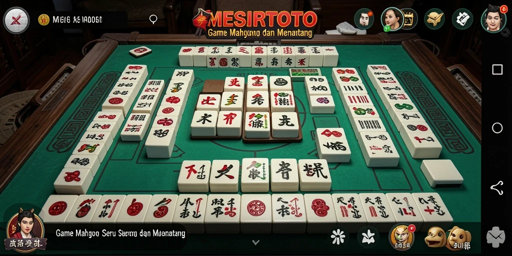 Screenshot gameplay <strong>MESIRTOTO</strong> menampilkan momen menyenangkan saat mencocokkan ubin.