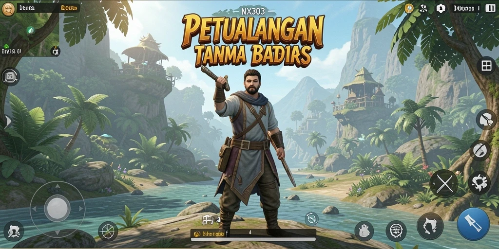 Tampilkan gameplay NX303 yang mengesankan di dunia terbuka.
