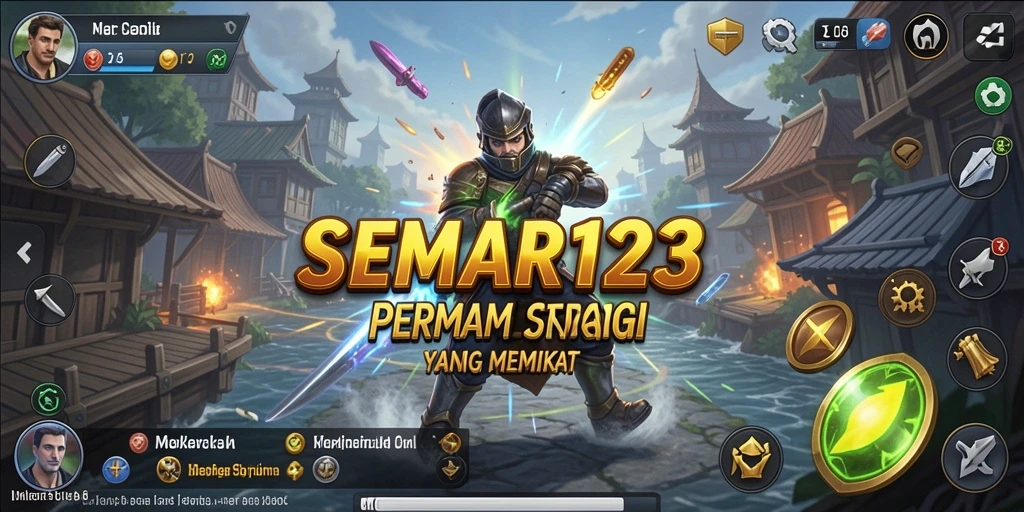Tangkapan layar SEMAR123 menampilkan pertempuran strategis yang mendebarkan.
